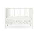 Lit bébé évolutif Harlequin Blanc - 60 x 120 cm