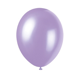 Ballon ~Sachet de 10 ballons - lilas nacré~