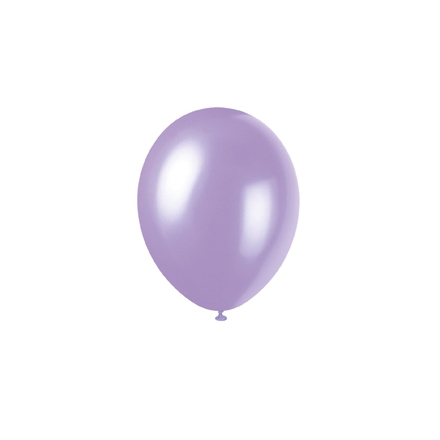 Ballon ~Sachet de 10 ballons - lilas nacré~