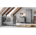 Milenne baby bed 70 x 140 cm - Grey