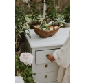 Dresser et Changing Tray GUSTAVIENNE - Milky white