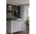 Commode Gustavienne Blanc avec plan à langer amovible