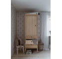 Armoire Gustavienne - Bouleau Naturel