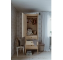 Armoire Gustavienne - Bouleau Naturel