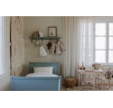 Lit Gustavienne 90 x 200 cm - Bleu gustavien