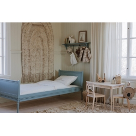 Lit Gustavienne 90 x 200 cm - Bleu gustavien