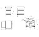 Changing Table GUSTAVIENNE - White