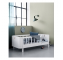 Lit junior WOOD Mini + - Blanc - 68x162 cm