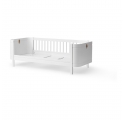 WOOD Mini + Junior Bed - White - 68x162 cm