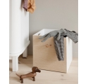 WOOD storage box White/Oak - Set of 3 pieces