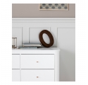 Commode 6 tiroirs WOOD - Blanc