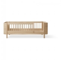 Lit junior WOOD Mini+ - Chêne - 68x162 cm