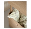 Lit superposé mi-haut WOOD Mini + - Chêne - 68x162 cm