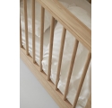 Lit superposé mi-haut WOOD Mini + - Chêne - 68x162 cm