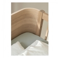Lit bébé évolutif WOOD MINI + sans kit junior - Chêne