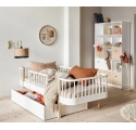 WOOD Original Bed Guard - White