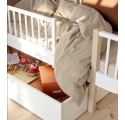 WOOD Original Bed Guard - White