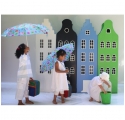 Armoire Amsterdam Cloche - Bleu nuit