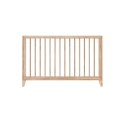 NAMI wood and rattan crib 60 x 120 cm - Natural wood