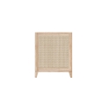 NAMI wood and rattan crib 60 x 120 cm - Natural wood