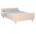 Round Bed 140 x 200 cm - Powder pink