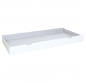 Round Bed 120 x 200 cm - White