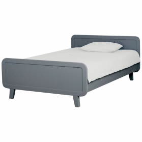 Round Bed 120 x 200 cm - Mouse grey