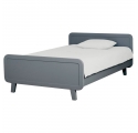 Round Bed 120 x 200 cm - Mouse grey