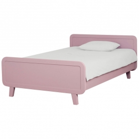 Round Bed 120 x 200 cm - Old pink