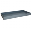 Round Bed 160 x 200 cm - Mouse grey