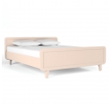 Round Bed 160 x 200 cm - Powder pink