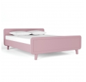 Round Bed 160 x 200 cm - Old pink