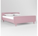 Round Bed 160 x 200 cm - Old pink