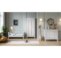 Armoire Milenne blanc 1 porte