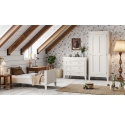Armoire Milenne blanc 1 porte
