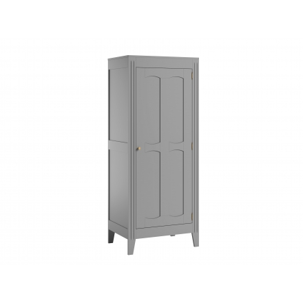 Milenne wardrobe light grey 1 door
