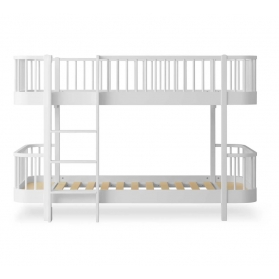 WOOD Original Medium Bunk Bed - White - 90 x 200 cm