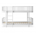 WOOD Original Medium Bunk Bed - White - 90 x 200 cm