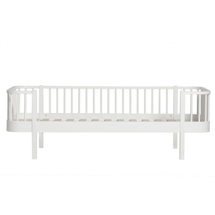 Lit banquette WOOD Original Blanc - 90 x 200 cm