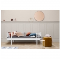 Lit banquette WOOD Original Blanc - 90 x 200 cm