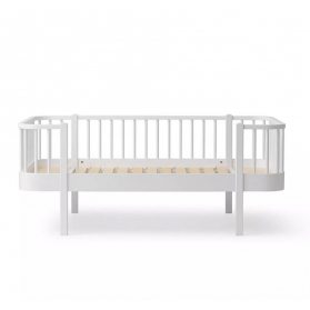 Lit banquette junior WOOD Original Blanc - 90 x 160 cm