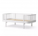 Lit banquette junior WOOD Original Blanc - 90 x 160 cm