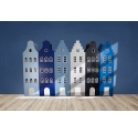 Wardrobe Amsterdam bell roof - Sea Pastel