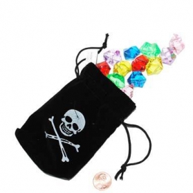 Pirate ~Pouch with jewels~