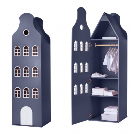Armoire Amsterdam Cloche - Noir