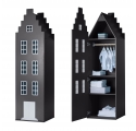 Armoire Amsterdam Escalier - Noir