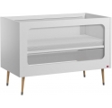 Lit bébé évolutif Bosque VOX 70 x 140 cm - Blanc