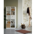 Wood shelving unit 2x5 by OLIVER FURNITURE - White