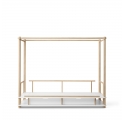 CAMP canopy bed - White/oak - 90 x 180 cm