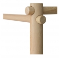 CAMP canopy bed - White/oak - 90 x 180 cm